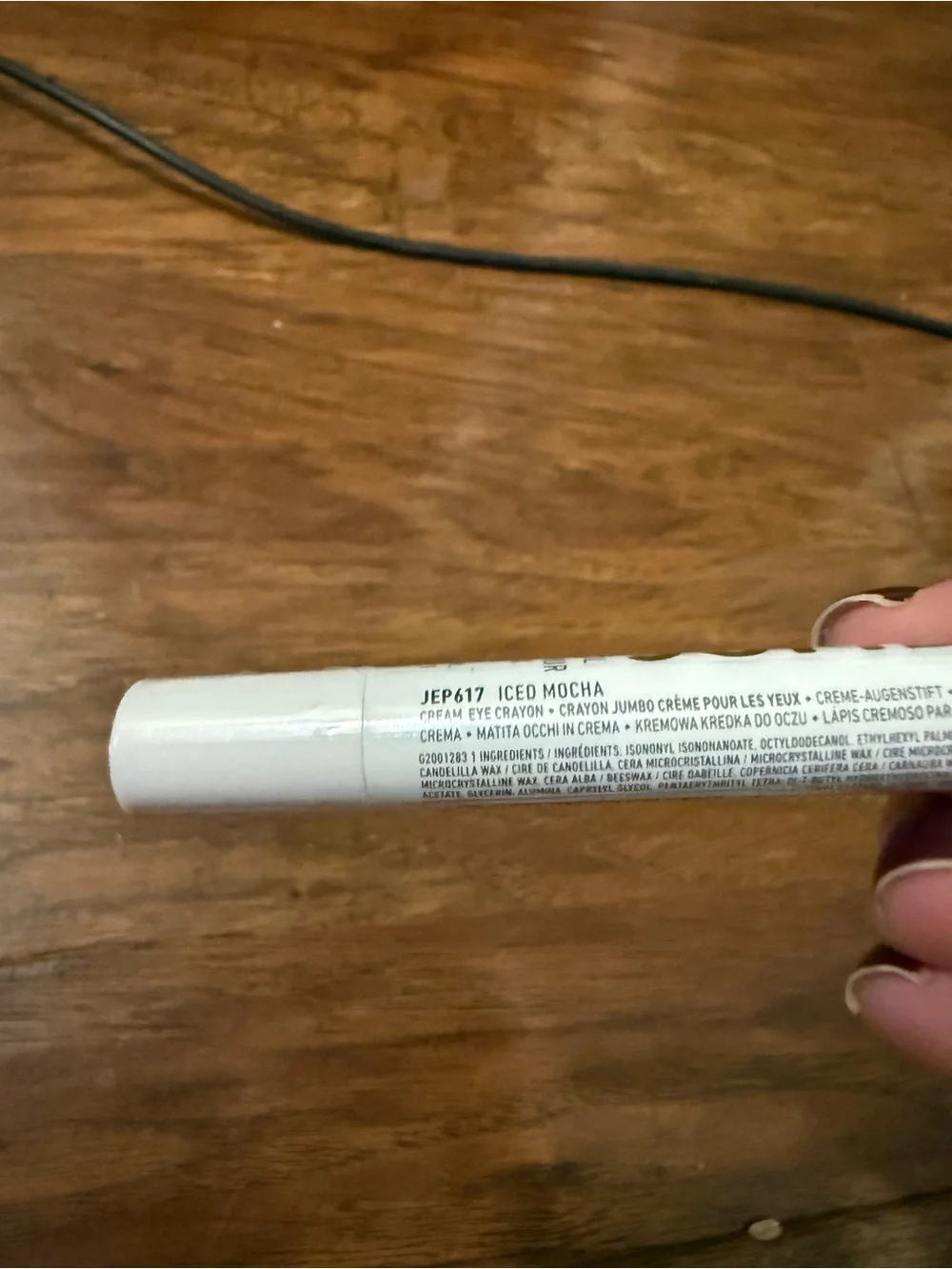 Nyx jumbo eye shadow stick - iced mocha